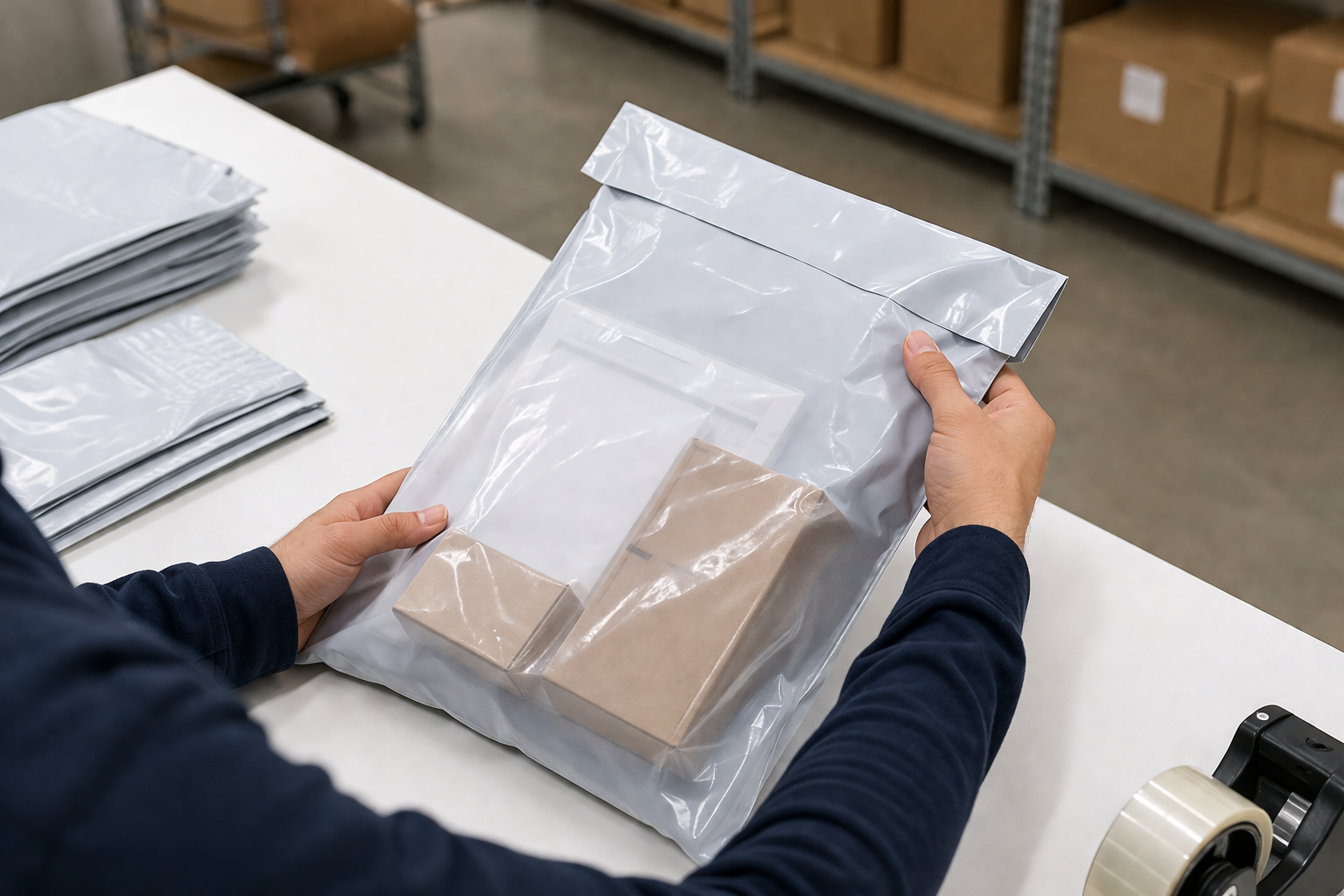 Bolsas de seguridad para envíos y e‑commerce