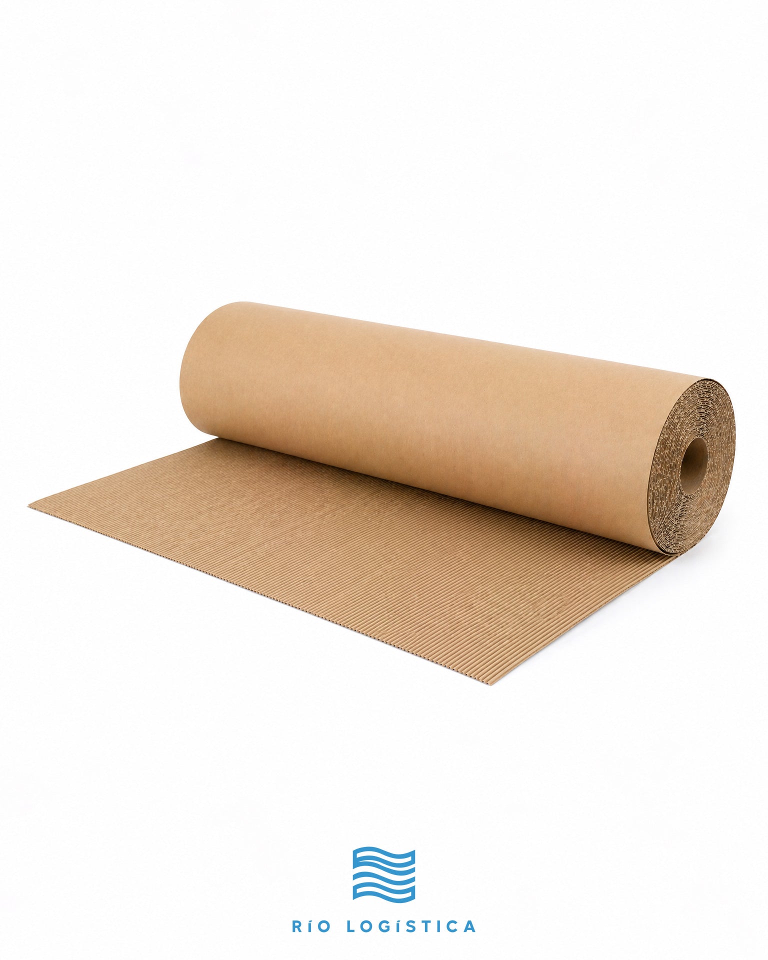 Papel corrugado 125 cm x metro para embalaje